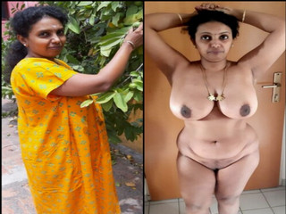 Tamil Aunty Shows Nude Body