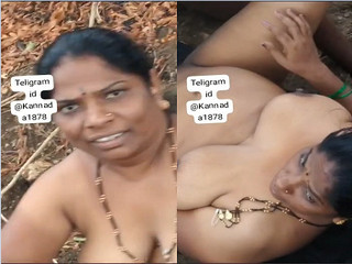 Tamil Aunty OutDoor Fucking Caught
