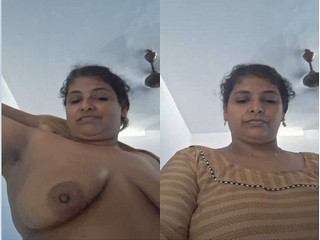 Desi Wife Striping and Shows Nude Body part 2